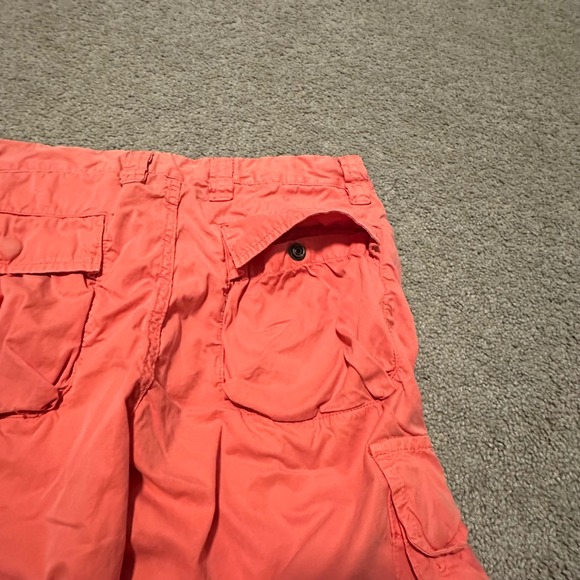 Mason Womens Rites Cargo Pants Coral Wide Leg Zippers Made in Italy Size EU 42 - Picture 5 of 14